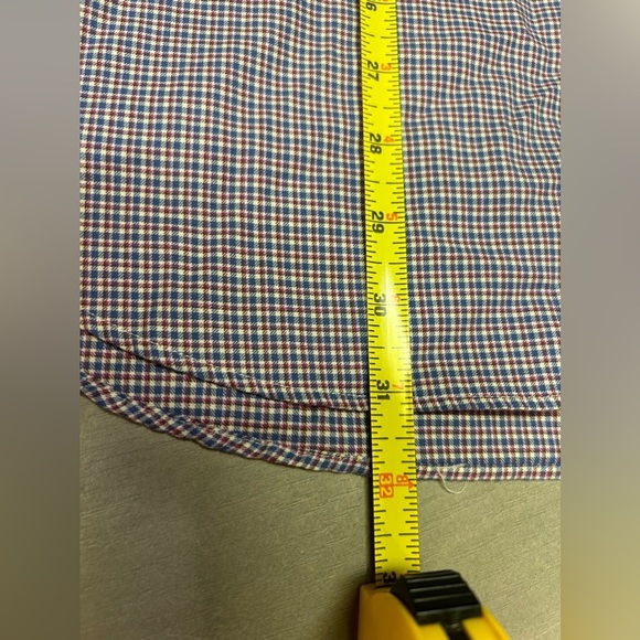 Ralph Lauren Button Down Checker Pattern Long Sleeve Shirt Size XL - Picture 8 of 12
